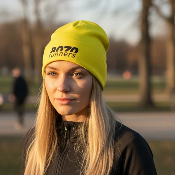 Laufmuetzen mit individuellem Druck